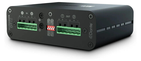 Allen & Heath A&h; Dante I/o Interface - 2 In, 2 Out No Psu Inc Hardware