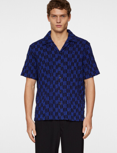 J. Lindeberg Torpa Resort Jersey Shirt - Navy - XXL J. Lindeberg Torpa Resort Jersey Shirt - Navy - XXL