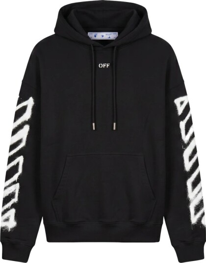 Off White Herre Gensere & Hettegensere Svart M,