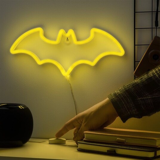 Paladone Batman veggmontert LED-lys i neon