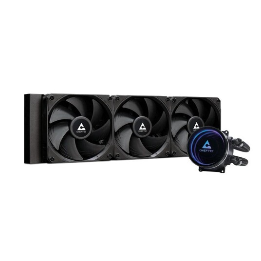 Chieftec Iceberg 360 Dark CPU Vannkjøler med ARGB Belysning