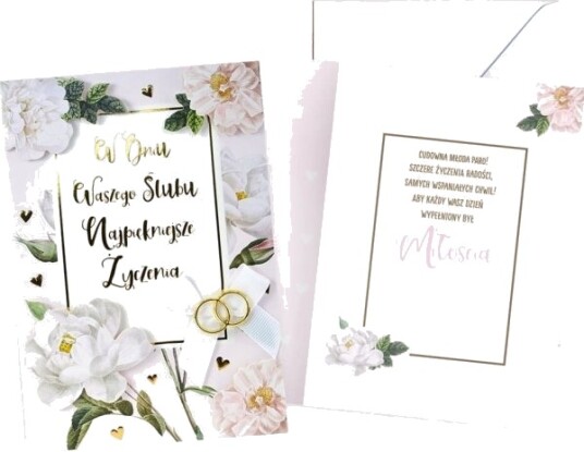B6 Wedding Carnet