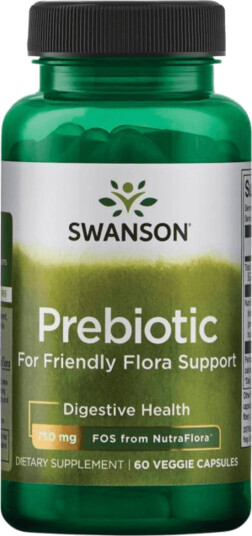 NutraFlora Prebiotika 60 kapsler
