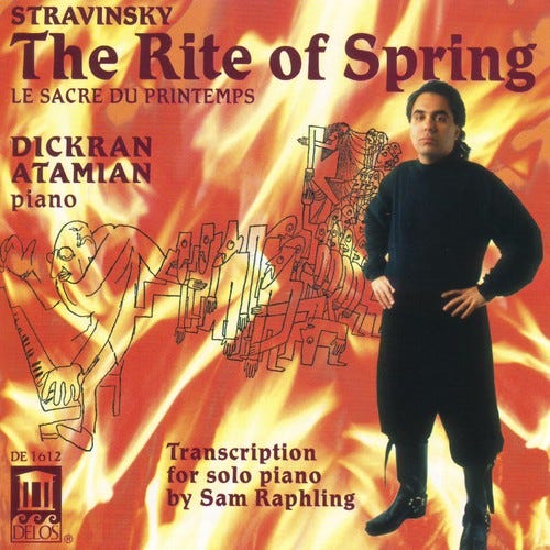 John Ringer, Dickran Atamian Rite Of Spring CD John Ringer, Dickran Atamian Rite Of Spring CD