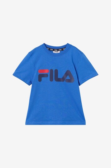 Fila T skjorte Baia Mare Classic Logo Tee Blå Fila T skjorte Baia Mare Classic Logo Tee Blå