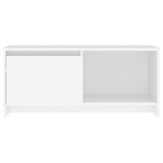 vidaXL TV-benk hvit 90x35x40 cm sponplate vidaXL TV-benk hvit 90x35x40 cm sponplate