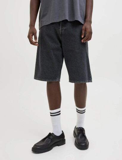 Jack & Jones Jjiron Jjoriginal Shorts Sq 730 Sn   Black   XL