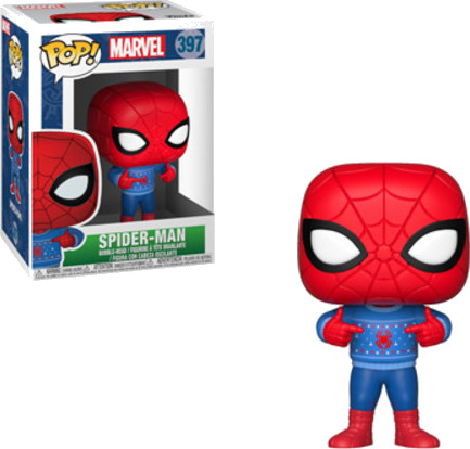 Funko POP! Marvel: Holiday SpiderMan with Ugly Sweater