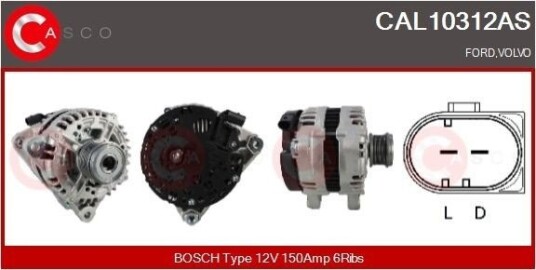 CASCO CAL10312AS Dynamo