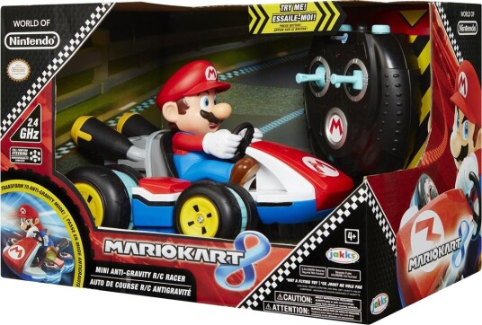 Jakks Nintendo Mario Kart Mini RC Racer Anti-Gravity