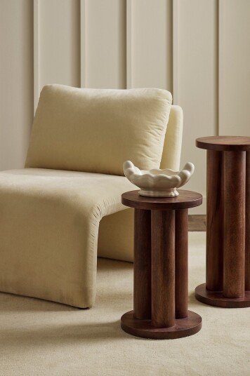 Ellos Home Pidestall Poo høyde 45 cm Brun