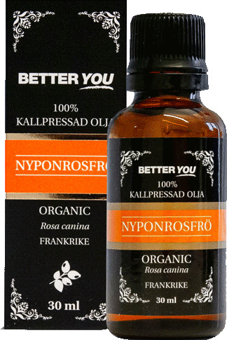 Nypefrøolje ECO Kaldpresset, 30 ml Nypefrøolje ECO Kaldpresset, 30 ml