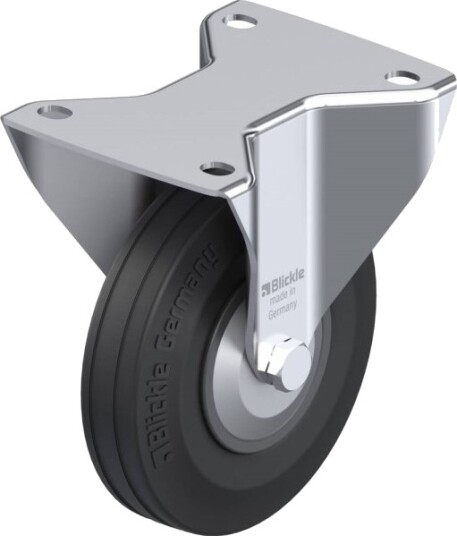Blickle 749124 B-Vpp 140R-Fa Faste Hjul, Hjuldiameter 140 Mm, Bæreevne Maks. 115 Kg, 1 Stk.