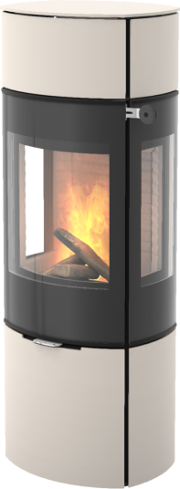 Rais Caro 130 sand vedovn med sideglass og glassdør