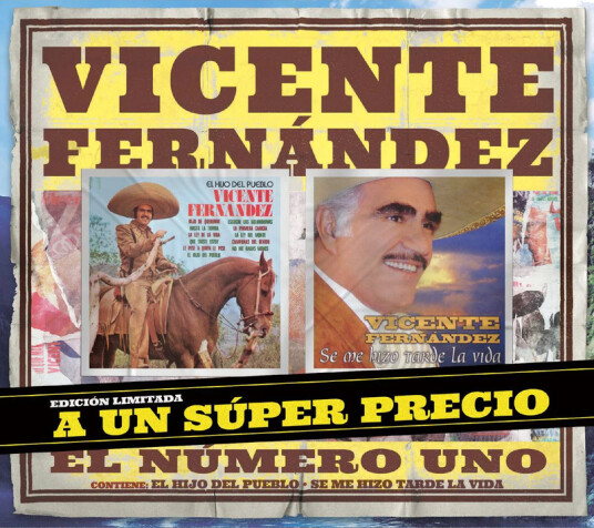 Vicente Fernandez El Hijo Del Pueblo / Se Me Hizo Tarde La Vida CD