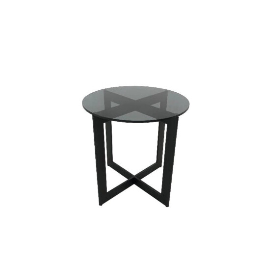 Homefactory Sidebord Alexandria rundt 176019