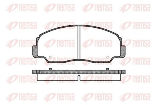 Bremseklosser REMSA 0178.20 Bremseklosser REMSA 0178.20