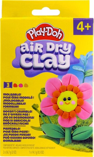 Play Doh Modelleire Air Dry Leire Blomst