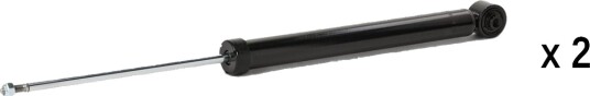Støtdemper RIDEX 854S19297