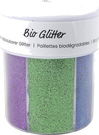 Bio-Glimmer Assorterte Farger 6 x 28 ml