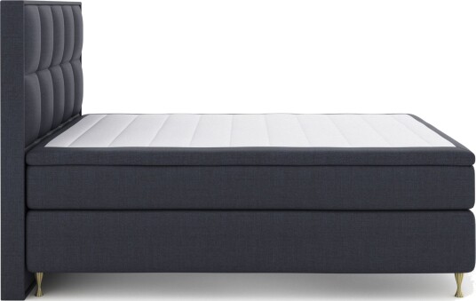 Select No 6 Komplett Sengepakke 180x200 Fast/Medium Watergel - Blå/Gullben