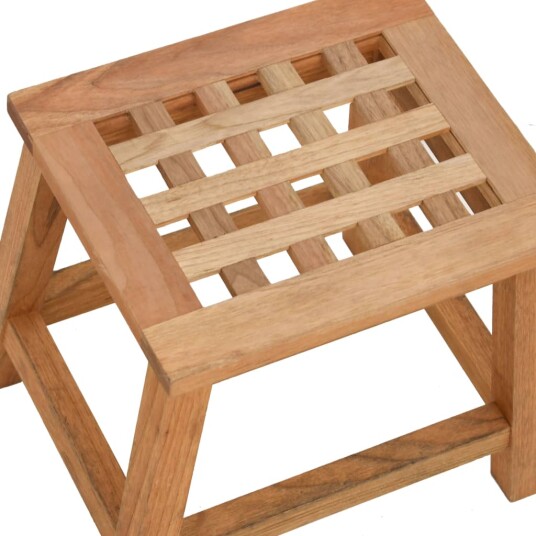 Trinnkrakk 29x22,5x25,5 cm heltre valnøtt