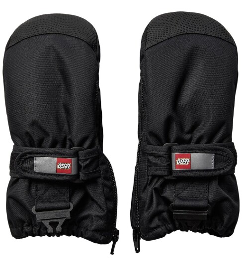 LEGO kidswear Lwaripo 703 - Mittens W/Mem. - Black - 80