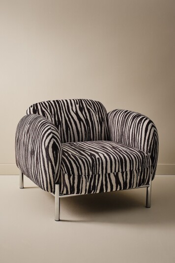 Jotex Jotex Lenestol Svart zebra RAMON 2116361020