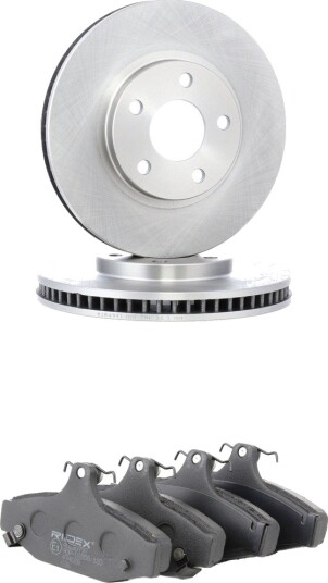 Bremseskiver og -klosser RIDEX 3405B3096