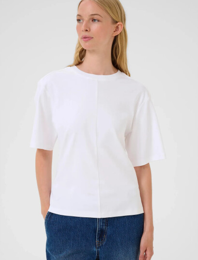 Karen By Simonsen Kbnooma Waist Tee White XS