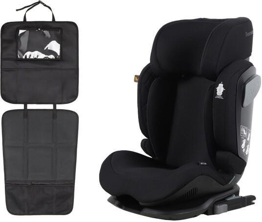 Beemoo Recline i-Size Beltestol inkl. 3-in-1 Setebeskyttelse Black Stone Beemoo Recline i-Size Beltestol inkl. 3-in-1 Setebeskyttelse Black Stone