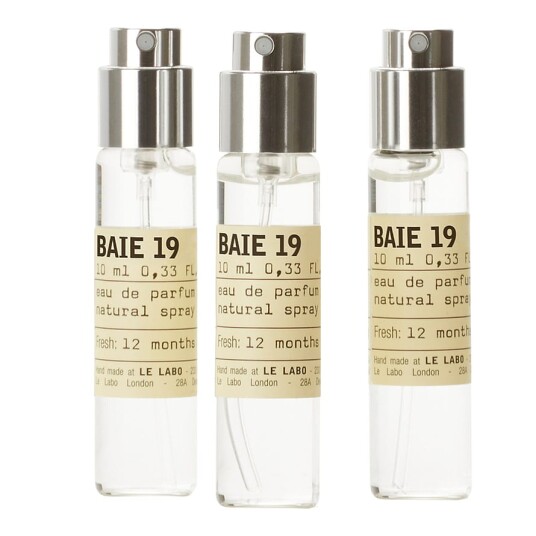 Le Labo Baie 19 Eau De Parfum Travel Tube Refill 3 x 10 ml Le Labo Baie 19 Eau De Parfum Travel Tube Refill 3 x 10 ml