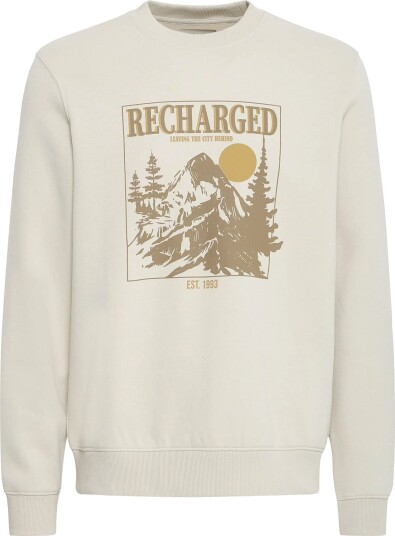 Blend Bhlamont Reg Crew Sweat OYSTER GRAY L