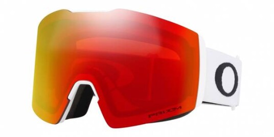 Oakley Fall Line L White Prizm Snow Torch Iridium