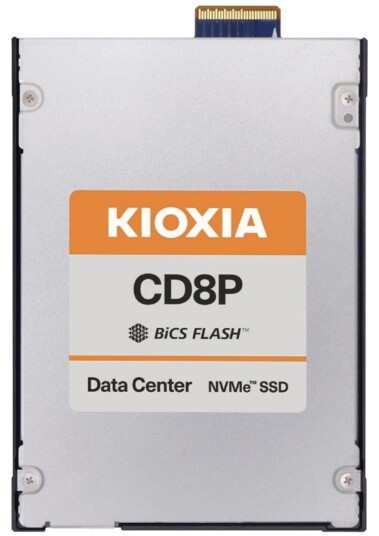 Kioxia X121 CD8P-R dSSD 1.9TB E3.S PCIe SIE
