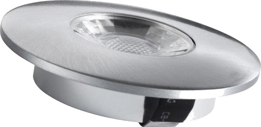 Lumenlight Maestro møbelspotlight 3W børstet stål