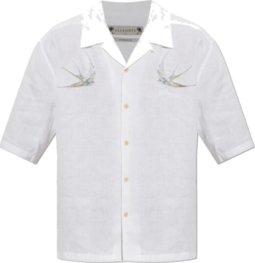 AllSaints Herre Skjorter Beige S,