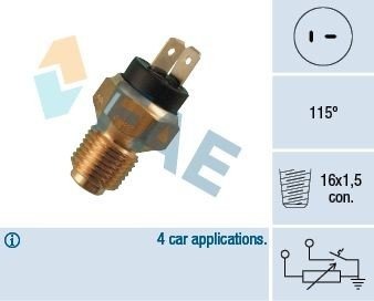 Sensor, motortemperatur FAE 34020