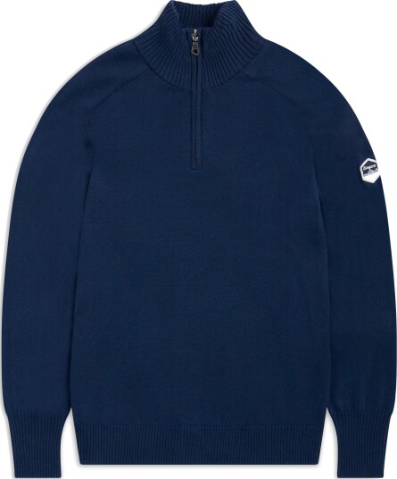 Bergans Minde Wool Half Zip Men Blå S Bergans Minde Wool Half Zip Men Blå S