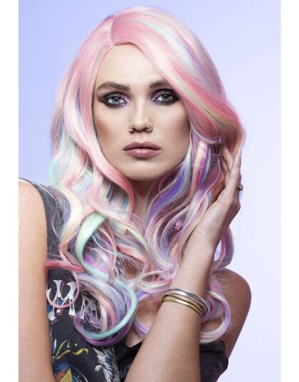 Smiffys Manic Panic Parykk, Queen Bitch, Unicorn Dream Smiffys Manic Panic Parykk, Queen Bitch, Unicorn Dream