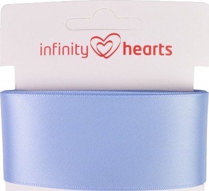 Infinity Hearts Satengbånd Dobbeltsidig 38mm 333 Lyseblå 5m Infinity Hearts Satengbånd Dobbeltsidig 38mm 333 Lyseblå 5m