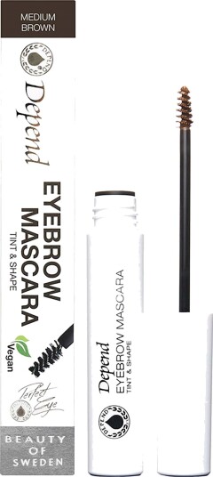 Depend Eyebrow Mascara Tint & Shape Medium Brown 2,5ml