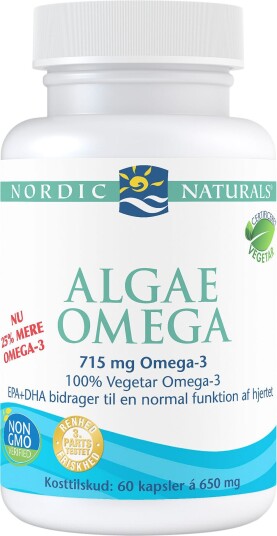 Nordic Naturals Algae Omega 3 - 60 Kapslar Nordic Naturals Algae Omega 3 - 60 Kapslar