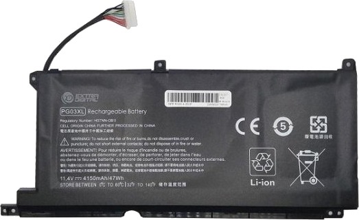 Batteri Extra Digital Laptop-Batteri Hp Pg03xl 4150Mah Extra Digital Advanced NB462117