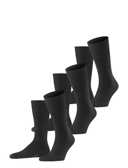 Falke Falke Airport Bundle 3P So - Black - 39-40