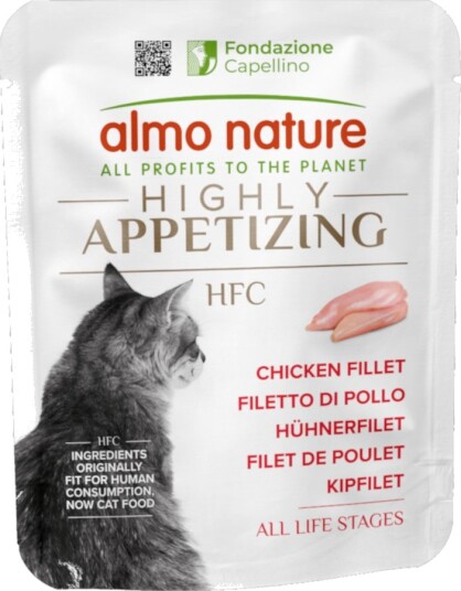 Almo Nature Hfc Våtfôr Highly Appetizing Kyllingfilet 6 X 50 G