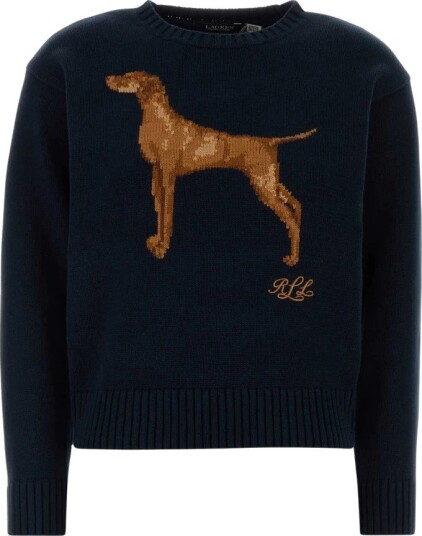 Ralph Lauren Dame Strikkevarer Blå S,