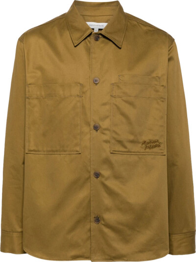 Maison Kitsuné Herre Jakker Brun XL,