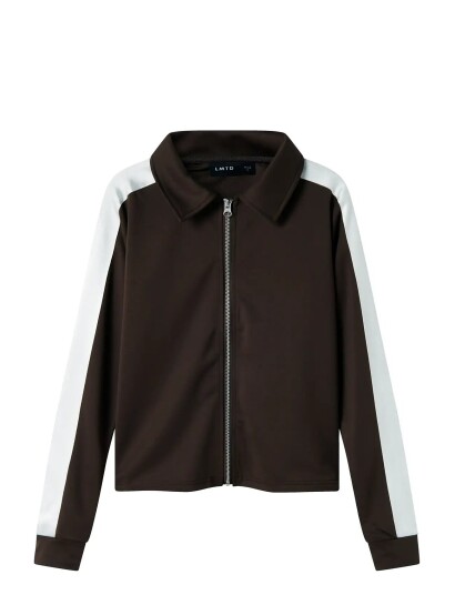 LMTD Nlfborop Ls Cardigan Brown 146 152