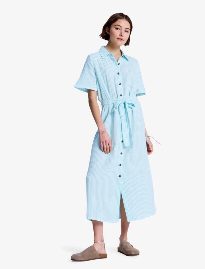 Roxy Island Escape Stripe Green M Roxy Island Escape Stripe Green M